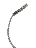 Bracciale Domar Uomo Bracciale acciaio tennis in Acciaio Cubic Zirconia BR 2093 - BR 2093